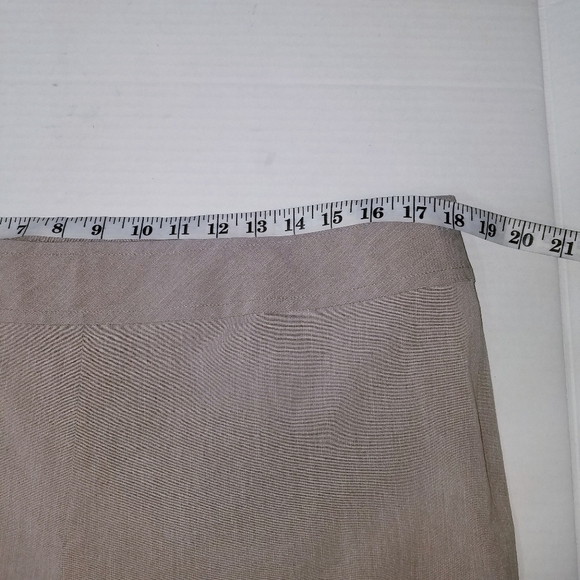 🌸Akris Punto | Taupe Kick Flare Slacks size‎ 12 - Picture 4 of 9